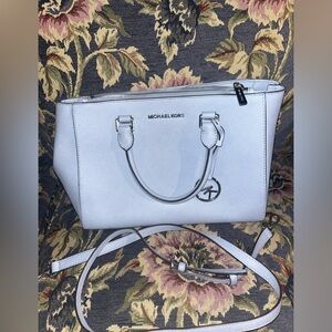 Blue Michael Kors Purse